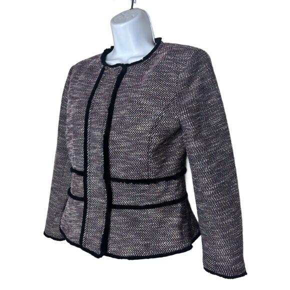 Banana Republic Women's Sz 4 Tweed Blazer Jacket (1902) - Picture 2 of 5